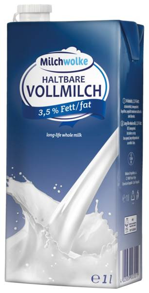 H-Milch 3,5% EU Drehverschluss 12 L/PK H-Milch aus der EU