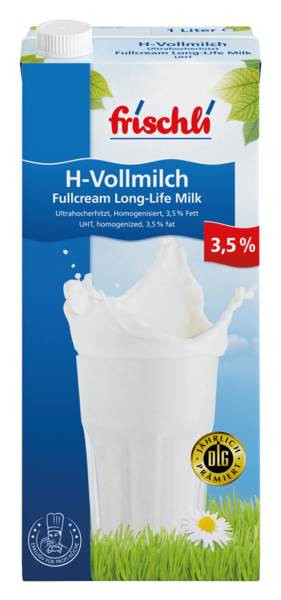 H-Milch 3,5% DE Drehverschluss 12 L/PK H-Milch aus Deutschland