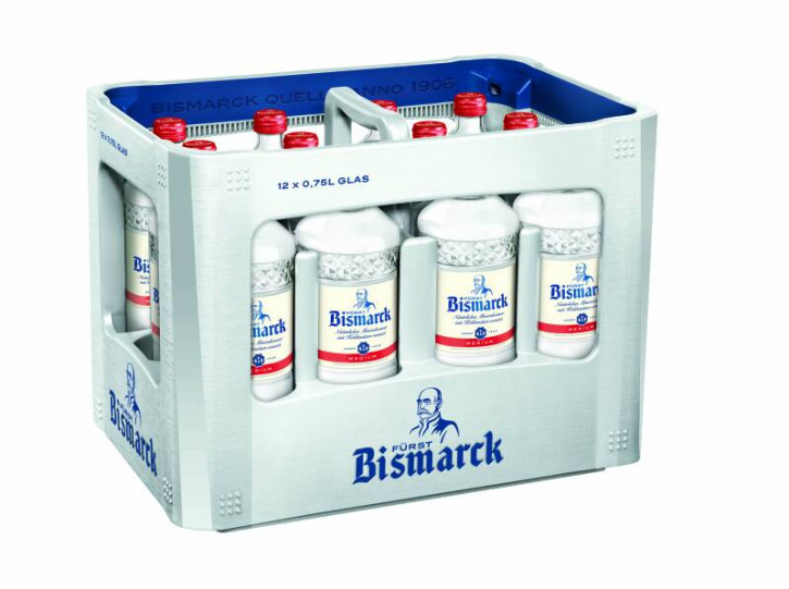 Fürst Bismarck Mineralwasser Medium 12x0,75l MEHRWEG zzgl. Pfand