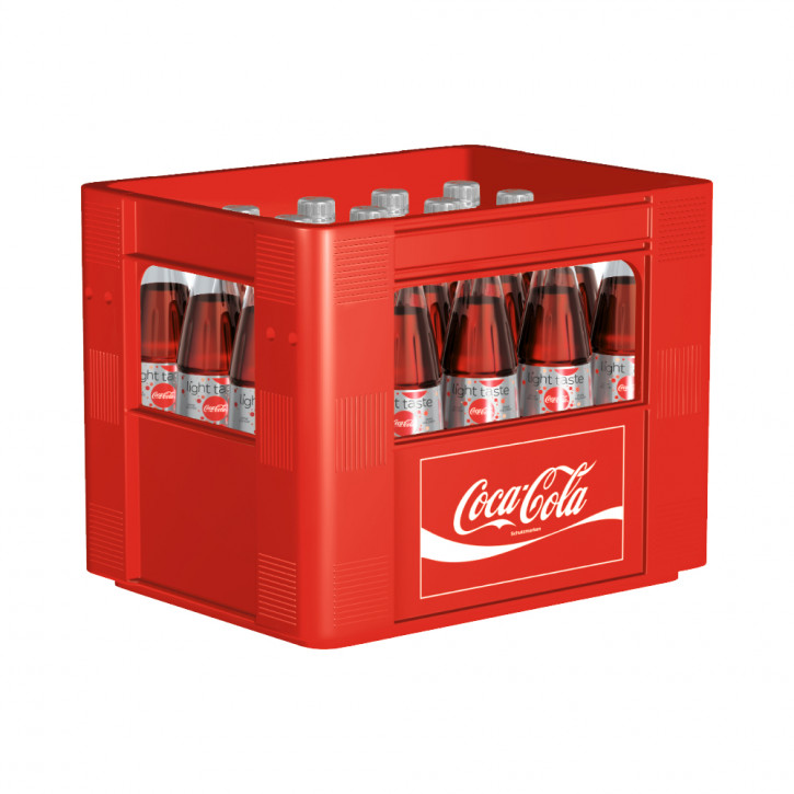 Coca-Cola light 20 x 0,5L (Glas) MEHRWEG Kiste