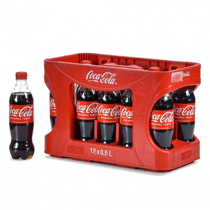 Coca Cola DPG in der Kiste 12x0,50l