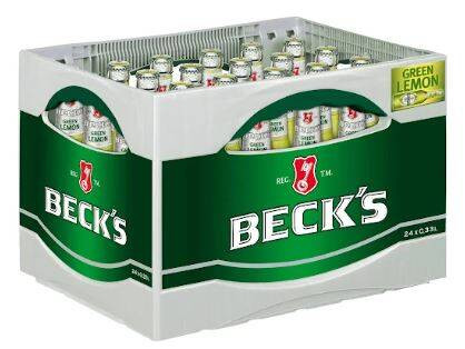 Becks Green Lemon MW 24x0,33l
