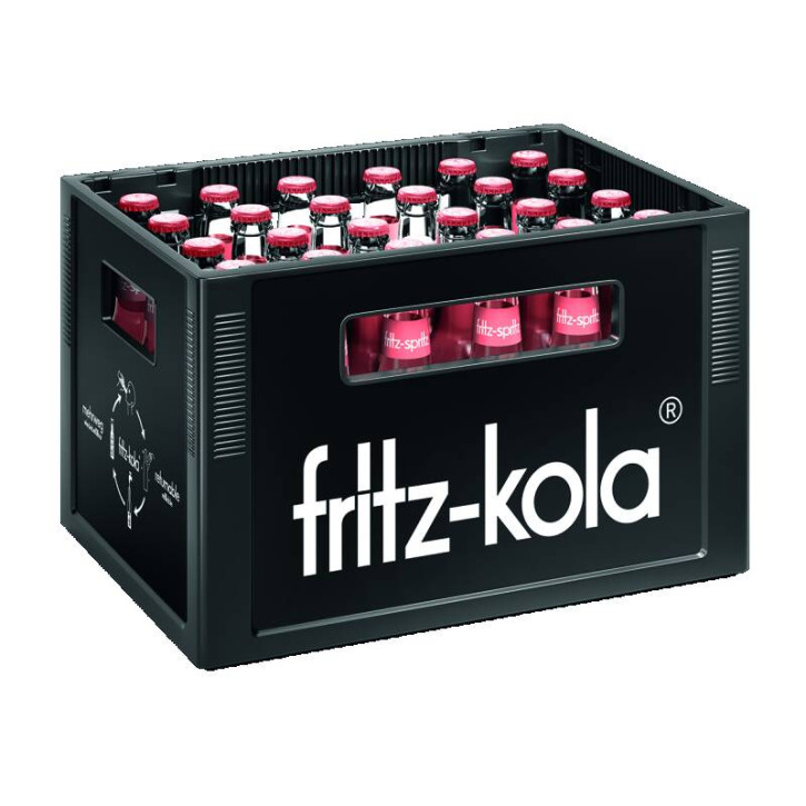 fritz-spritz Bio-Rhabarberschorle 24x0,33l