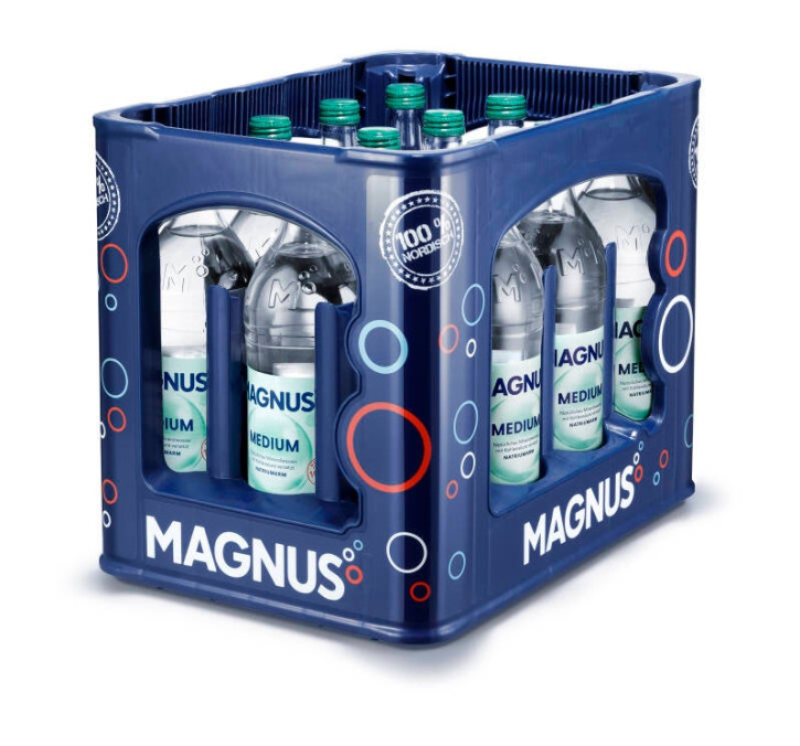 Magnus Mineralwasser Medium 12x0,7l MEHRWEG