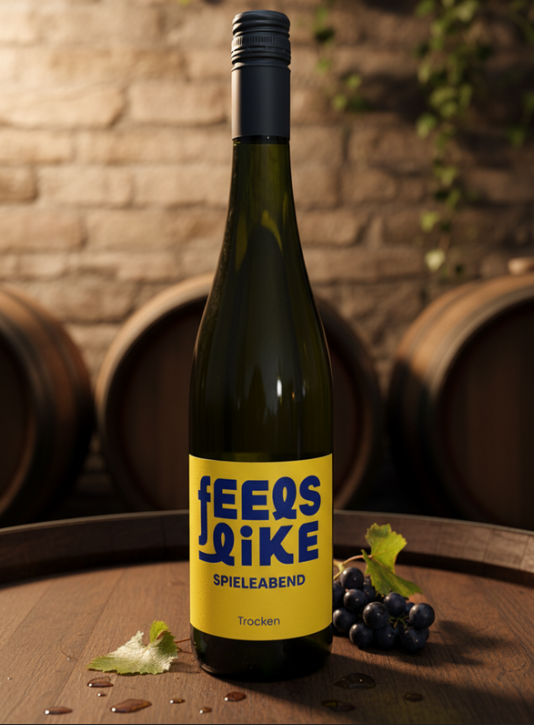 Feel Like Spieleabend: Weißwein, trocken 0,75l